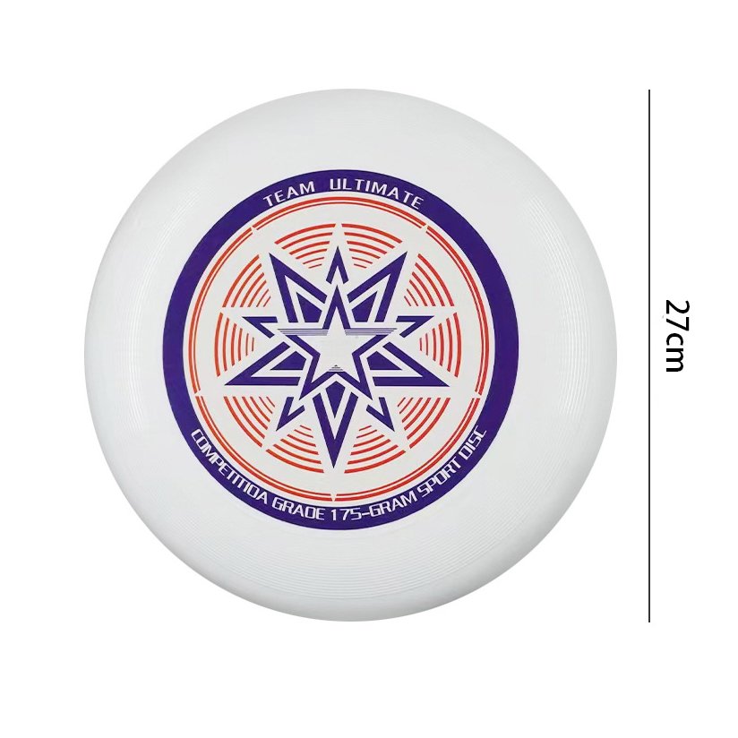 Wholesale High quality Custom Logo Professional training Frisbeed PE Plastic 175g 274mm Official Size Ultimate Frisbeed