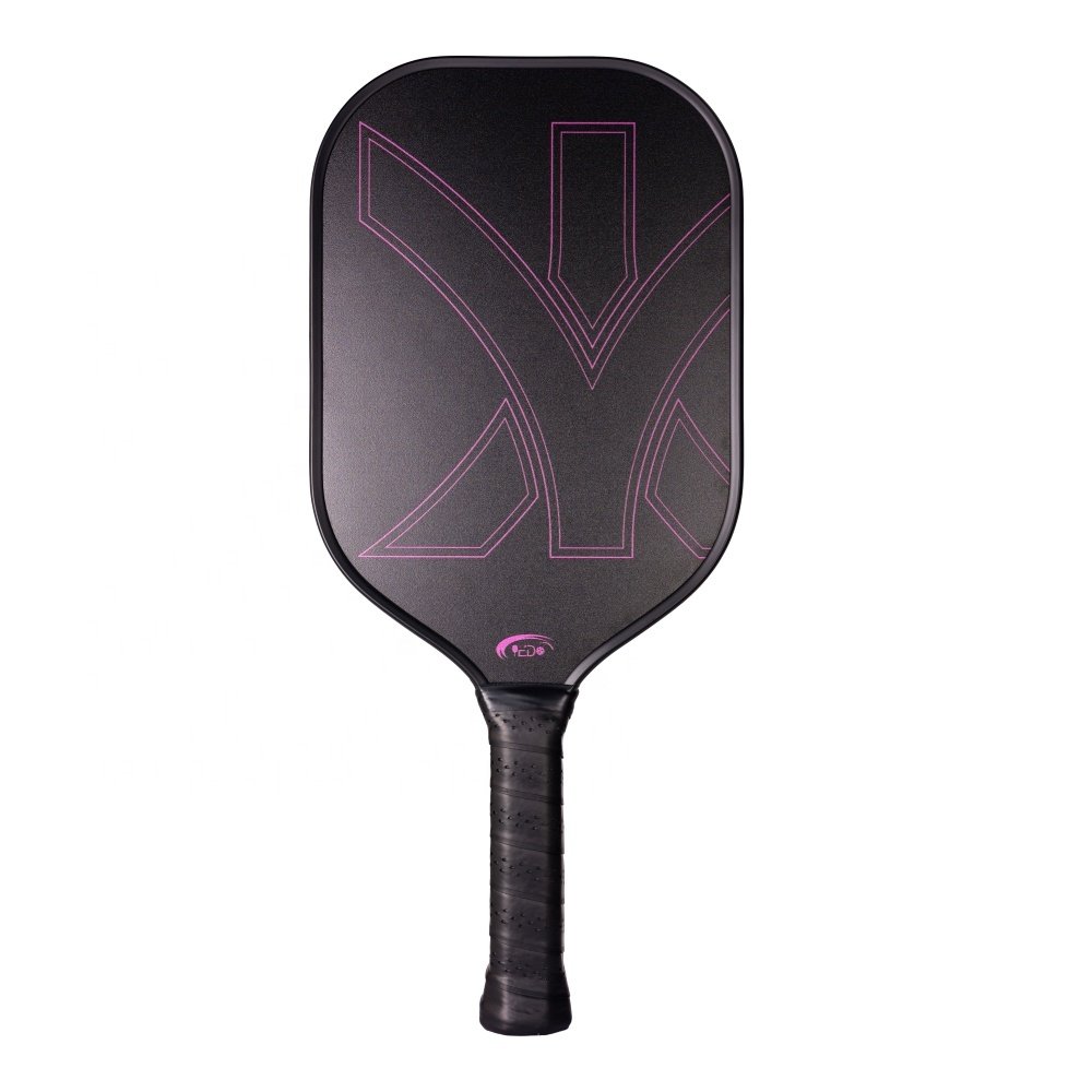 USAPA Standard Fiberglass/Carbon Fiber Graphite Composite Pickleball Paddle Honeycomb Core Pickleball Racket from OEM Factory