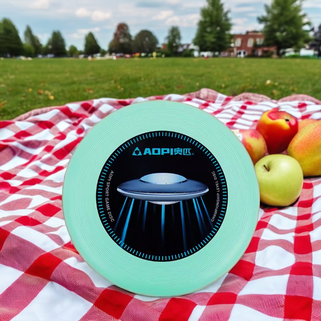 customized flying discs for outdoor kids adults summer beach sports & competitive frisbee games made of durable plastic rubber