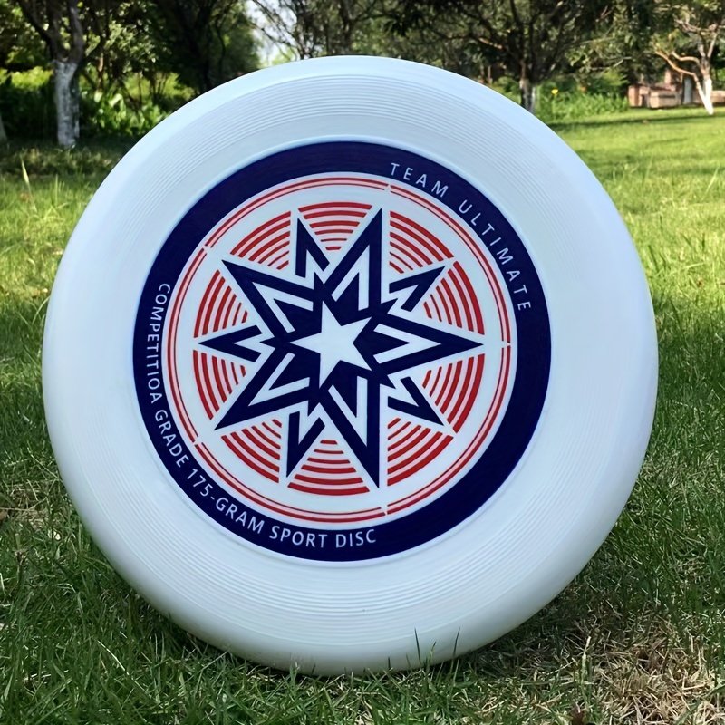 T374 Professional Custom Logo 175g Ultimate Frisbee Competitive Decompression Sports Golf Frisbeed Made from Durable Plastic