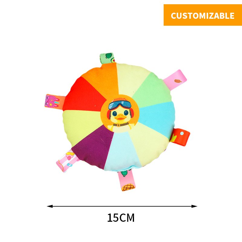 Factory Training Amusement Pet Interactive Movement Toys Dog Frisbeed Bite Resistant Durable Cotton Plush Pet Squeak Toys