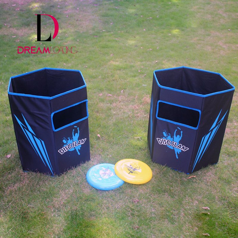 Popular Disc Golf Portable and foldable Kan Jam outdoor target game Frisbee game set