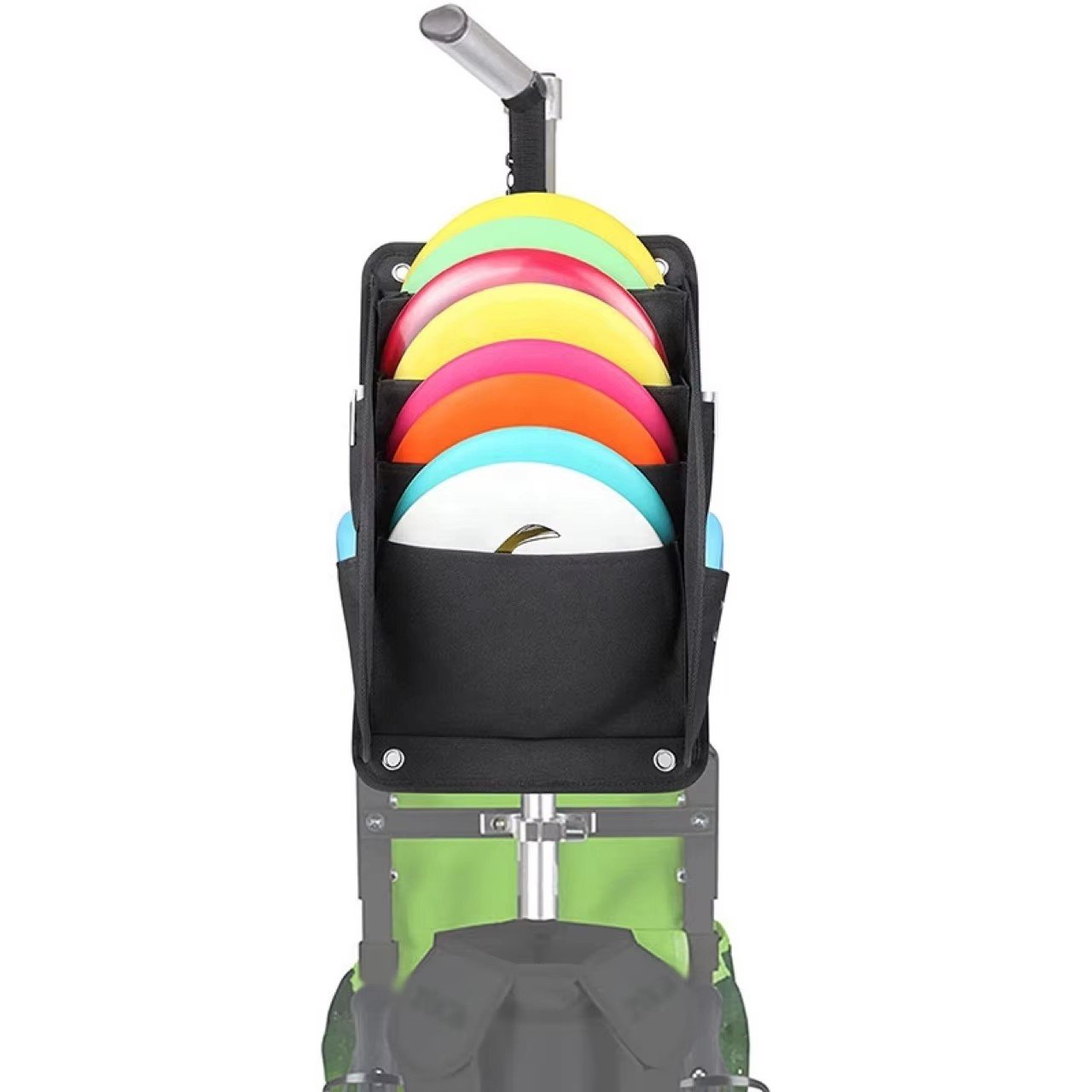 Hanging Foldable Frisbee Bag Simple Lightweight 12pcs frisbee Holder Bag