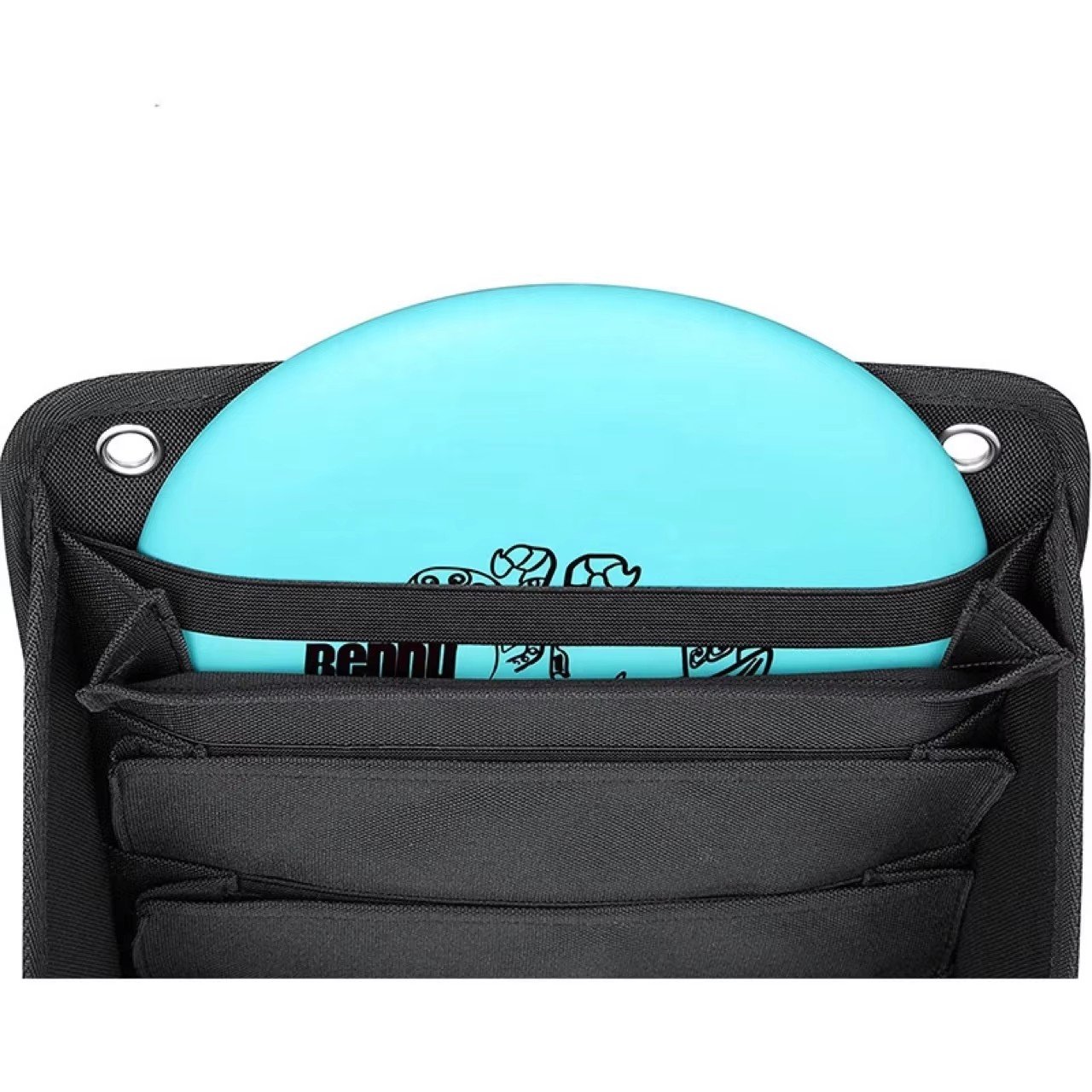 Hanging Foldable Frisbee Bag Simple Lightweight 12pcs frisbee Holder Bag