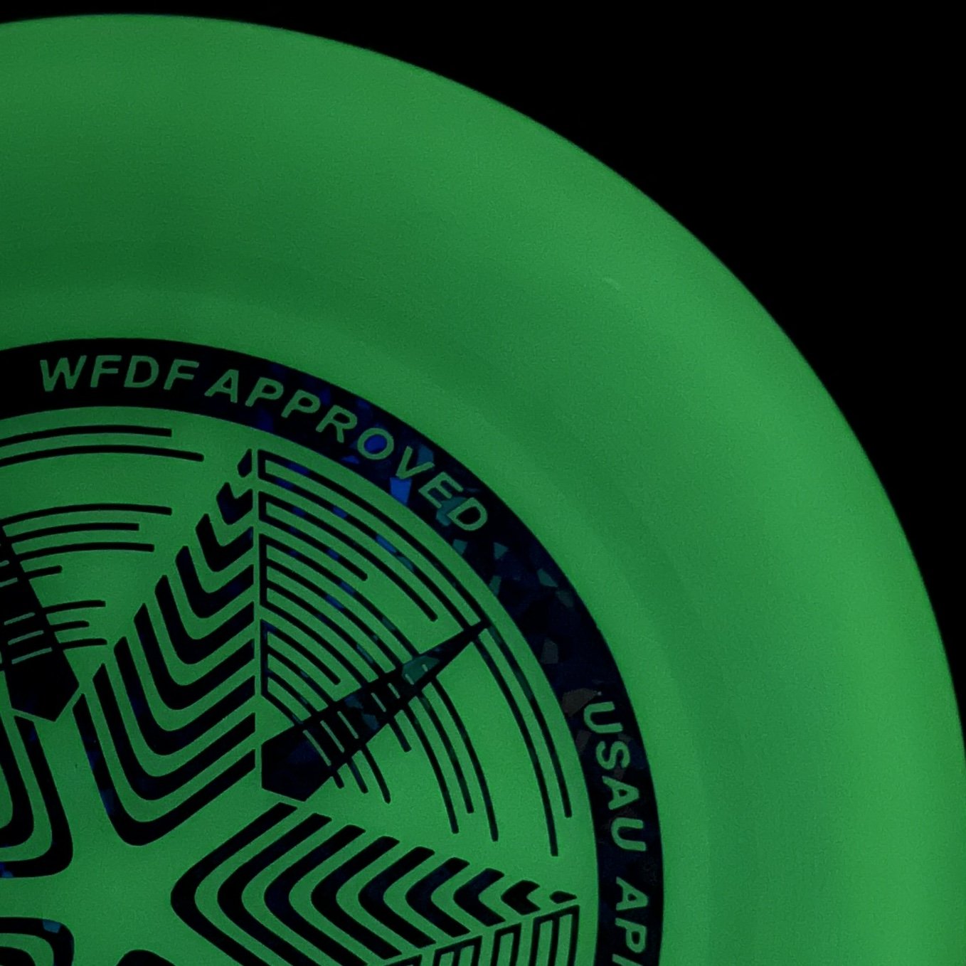 WFDF Certification Ultimate Frisbeed luminous frisbeed Series Glow in the Dark Frisbeed Tournament Outdoor Sports Flying Disc