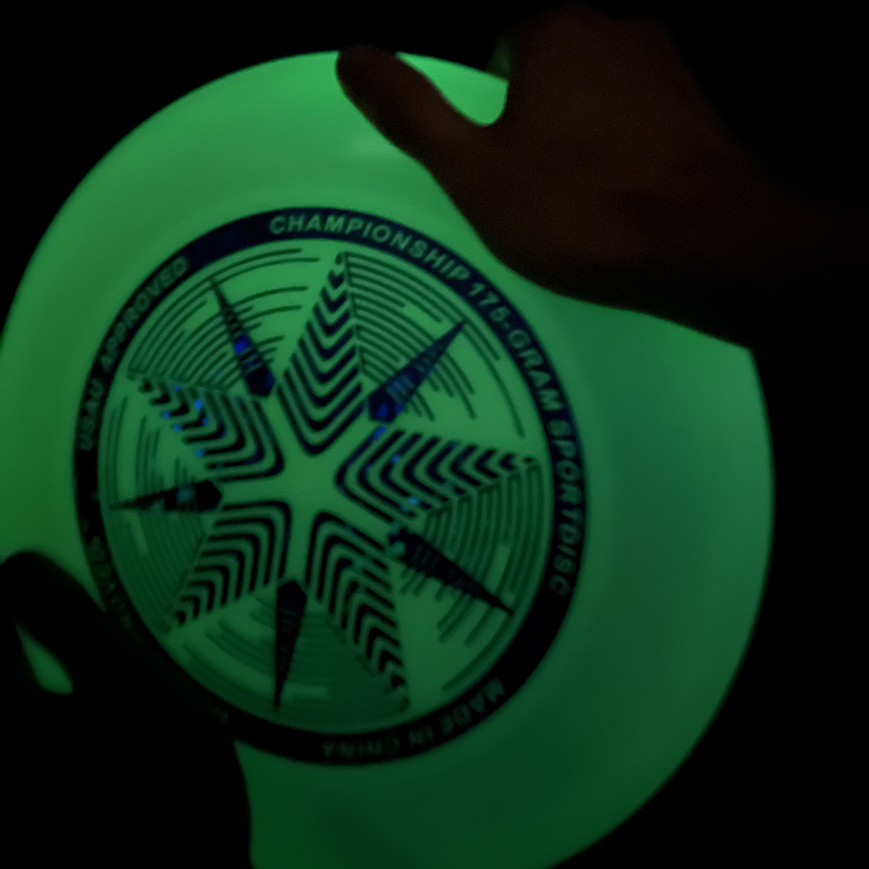 WFDF Certification Ultimate Frisbeed luminous frisbeed Series Glow in the Dark Frisbeed Tournament Outdoor Sports Flying Disc