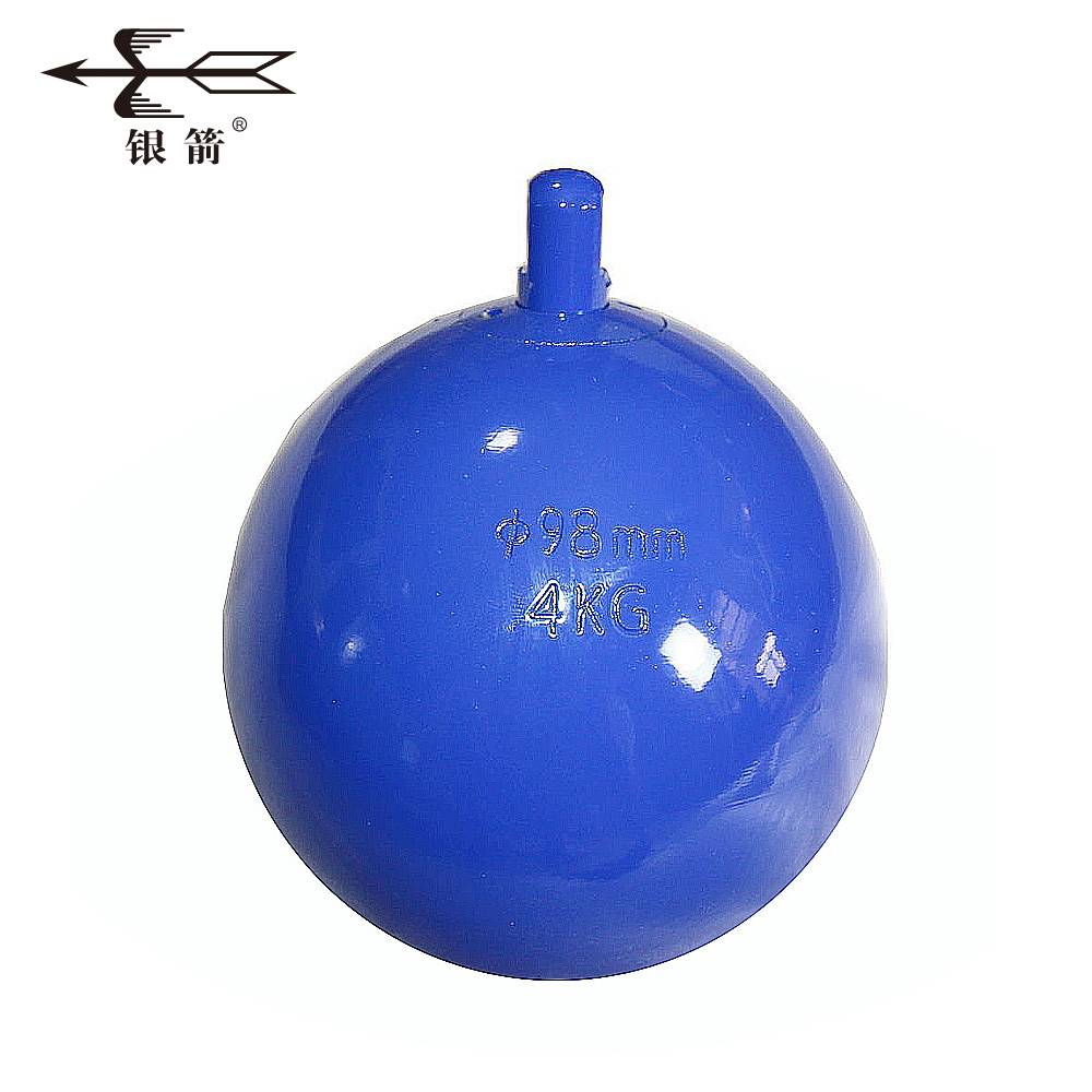 Source manufacturers produce a game carbon steel chain ball appearance or primary color specification 3kg-7.26kg customized
