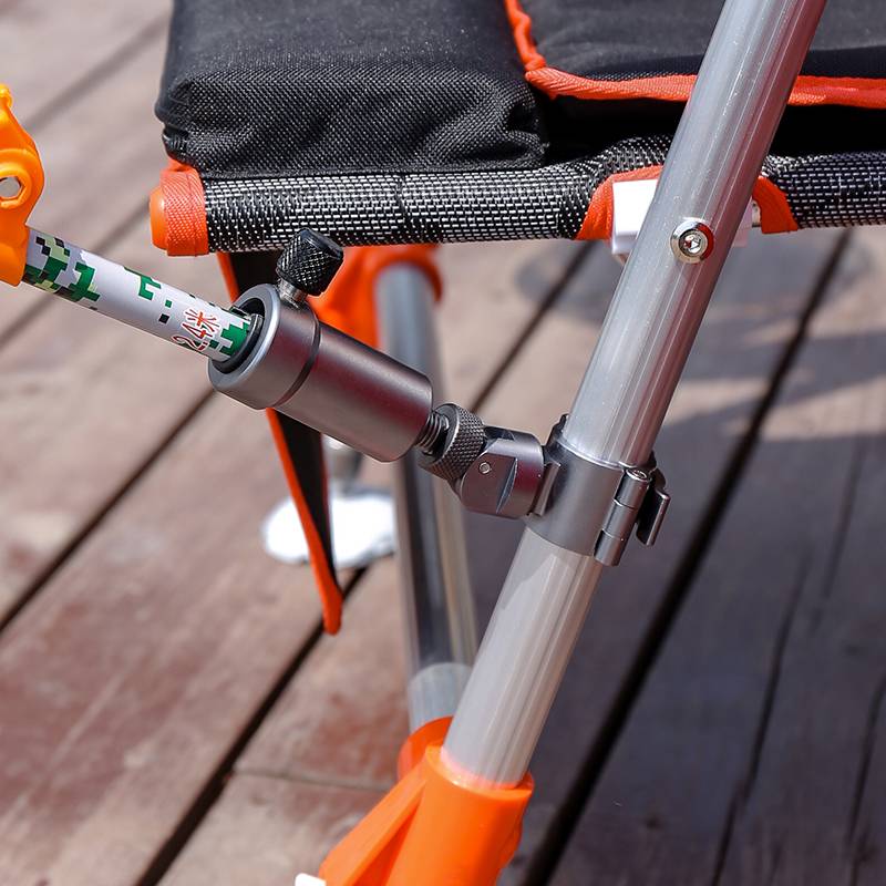 European -style big fishing chair fishing table accessories aluminum alloy multi -functional large objects, large objects, fish care box shelf night fishing lantern brackets