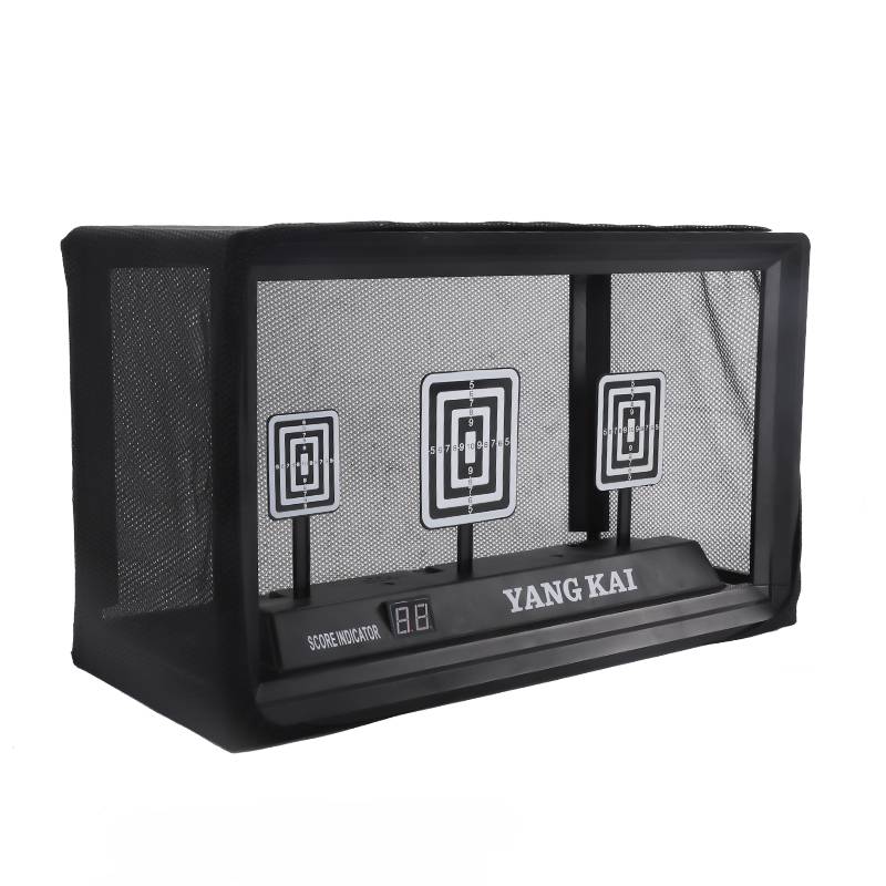 Yangkai automatic reset electronic scoring target box indoor and outdoor soft slingshot live CS shooting training competition target