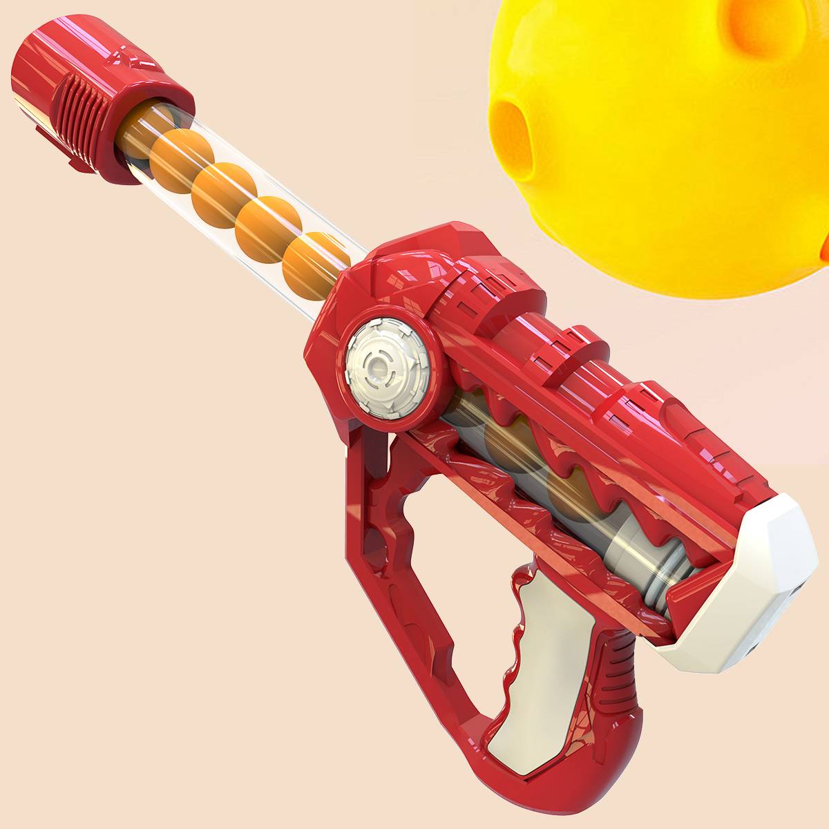 Children's toy dynamics grab EVA sub -egg bombs soft bullets hand manual firing boy 8 -year -old parent -child interaction