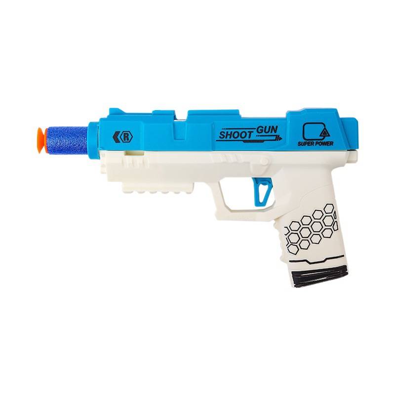 Children's soft shotgun, toy pistol shooting boy floor night market toy Yiwu goods source