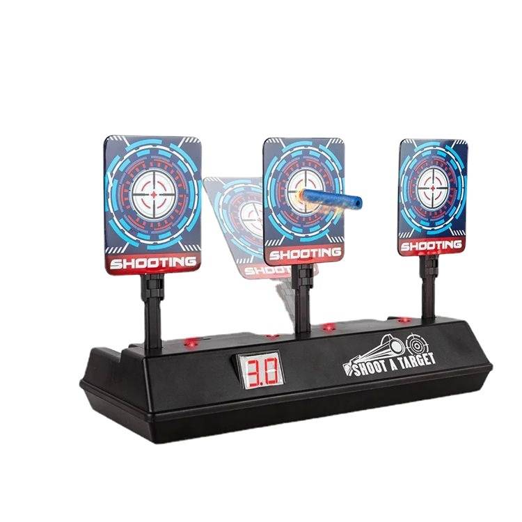 Electronic scoring target mobile shooting training electric soft shotgun toy target battle training target automatic reset