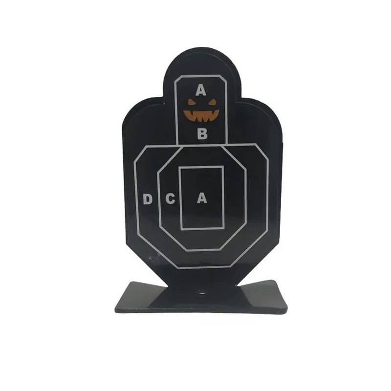 SMALL METAL STEEL MAN RANGE TRAINED CS TARGET AND STEEL TARGET PRACTICE TARGET STAND-BY SOFT-BALL TARGET