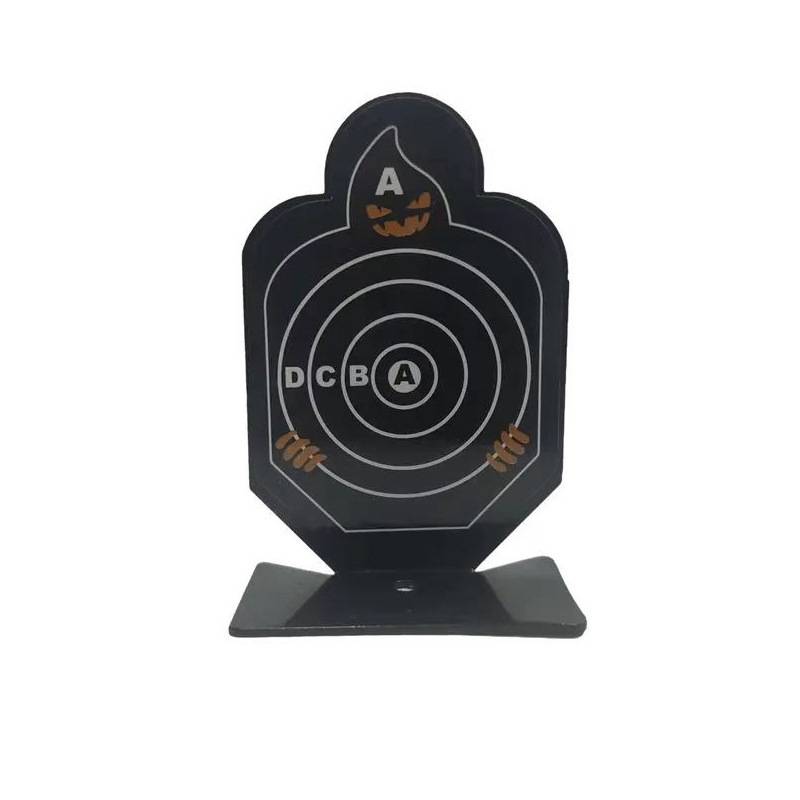 SMALL METAL STEEL MAN RANGE TRAINED CS TARGET AND STEEL TARGET PRACTICE TARGET STAND-BY SOFT-BALL TARGET