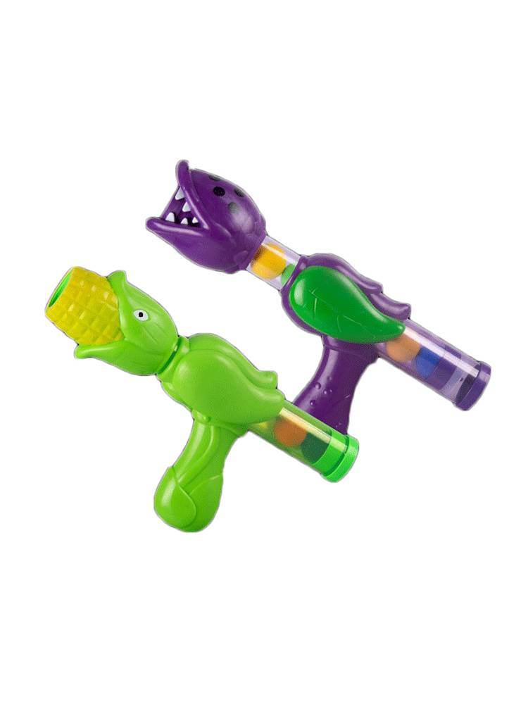 Plant war, toy, children, girls and girls air -powered soft shotguns Zombie Sagittarius pea gun pressure gun