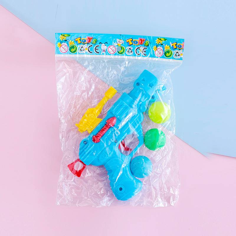 Ejection table tennis shot gun children can launch plastic toy gun boys, outdoor parent -child shooting toy pistol sources