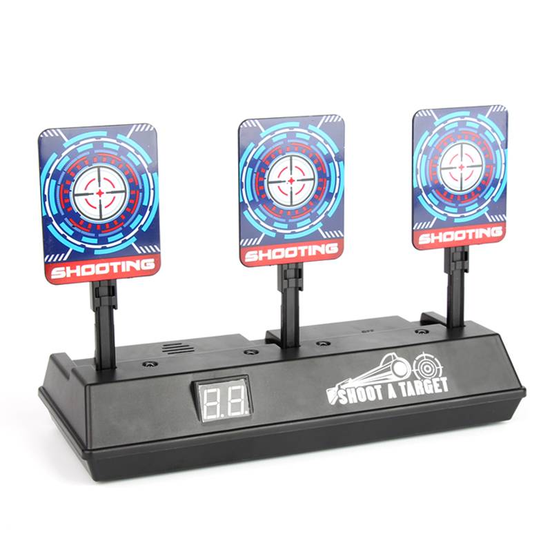Electronic scoring of the child competition, target soft shotgun, training, mobile shooting shooting target electric toy