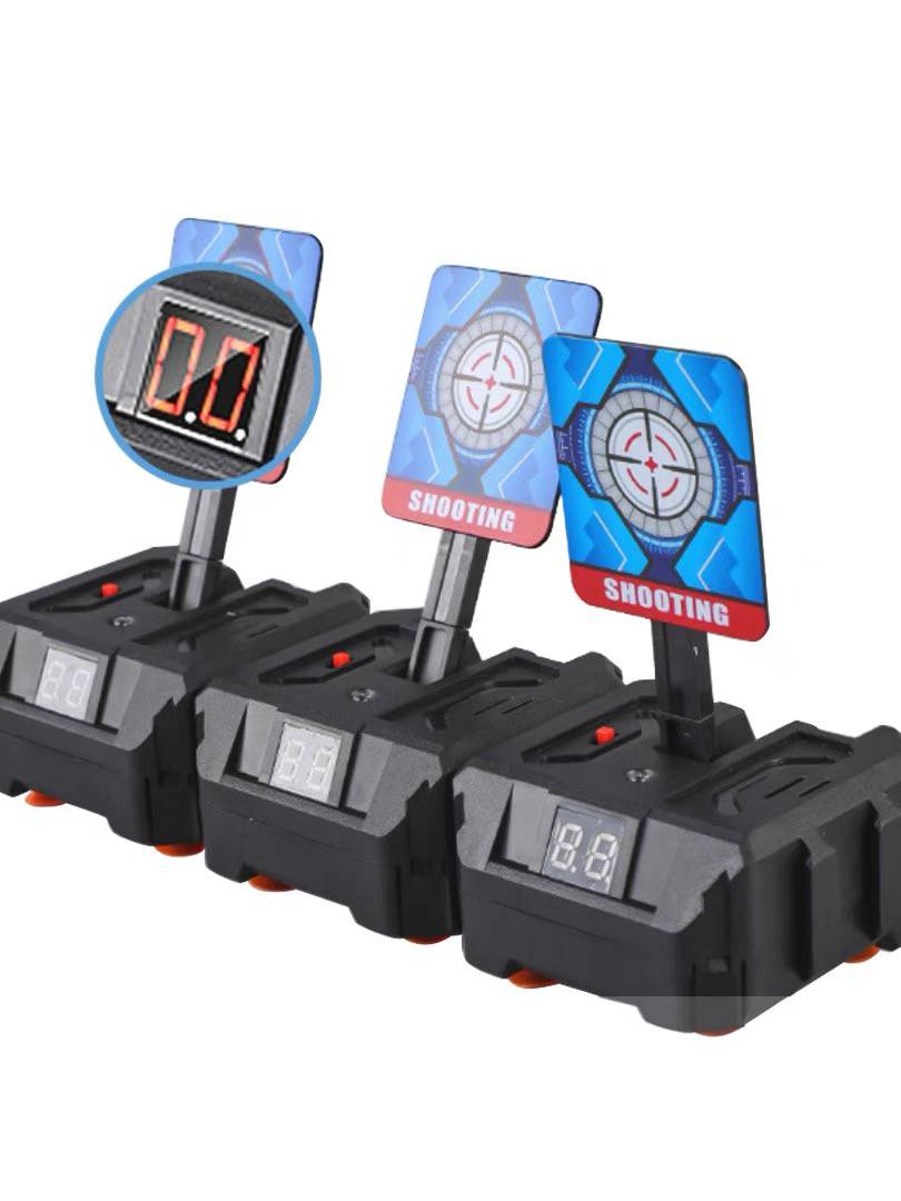 Electronic score of children's competition, target soft shotgun, training, mobile shooting shooting target electric toy gun