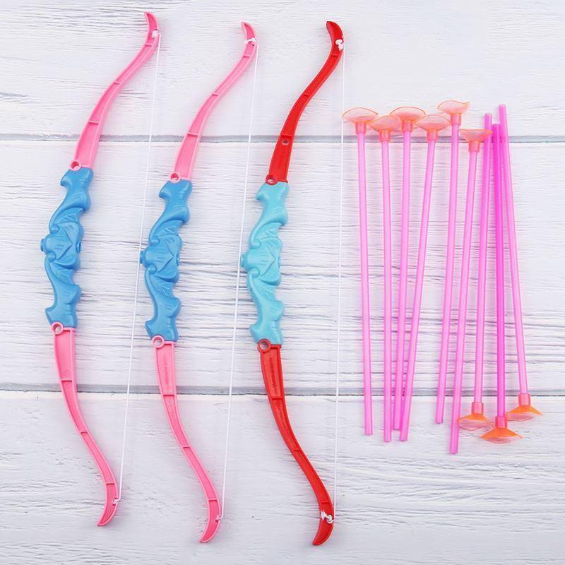 Children's bow and arrow toy shooting sports suction cup men and girls indoor and outdoor toys sleeve night market booth stalls batch