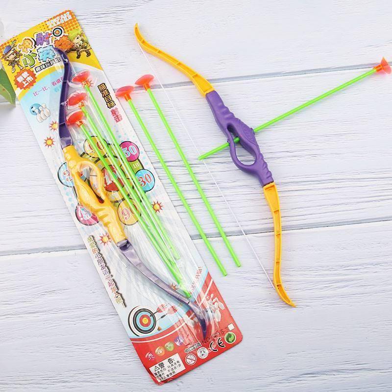 Children's bow and arrow toy shooting sports suction cup men and girls indoor and outdoor toys sleeve night market booth stalls batch