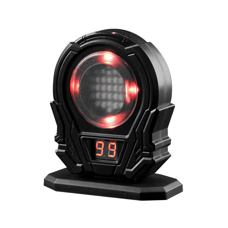 Laser target children's soft bullet automatic reset shooting training electronic score target toy gun practice target