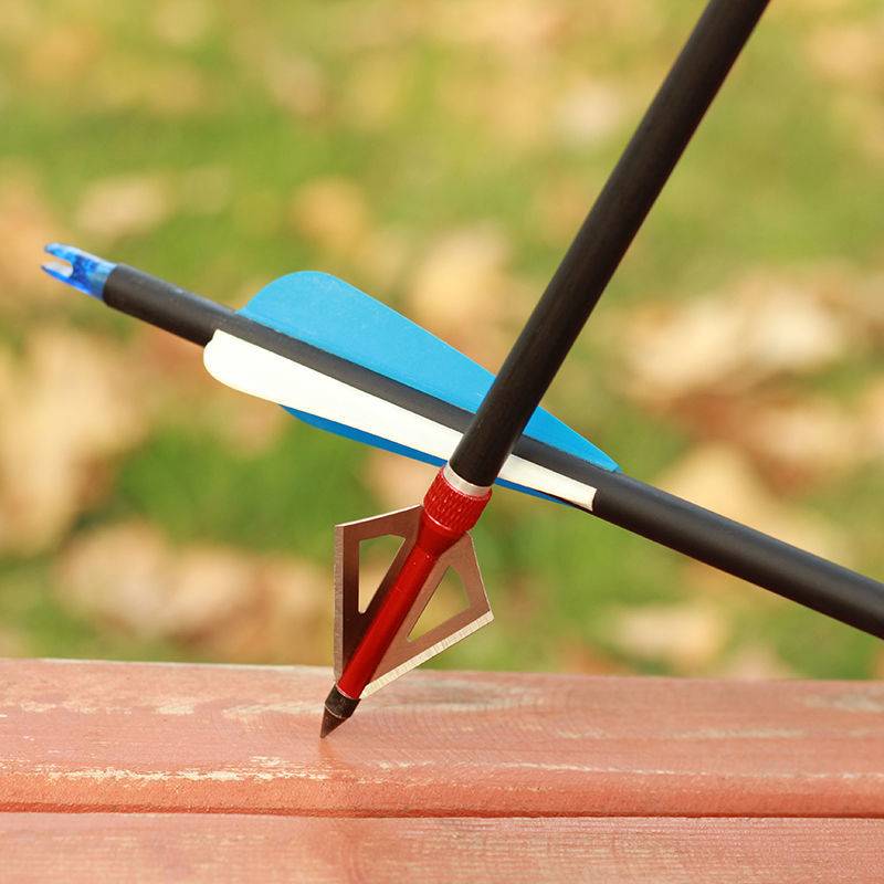Bow, arrow, steel arrow anti -song beauty hunting arrow professional shooting glass fiber carbon mixed carbon pure carbon arrow wild metal arrow