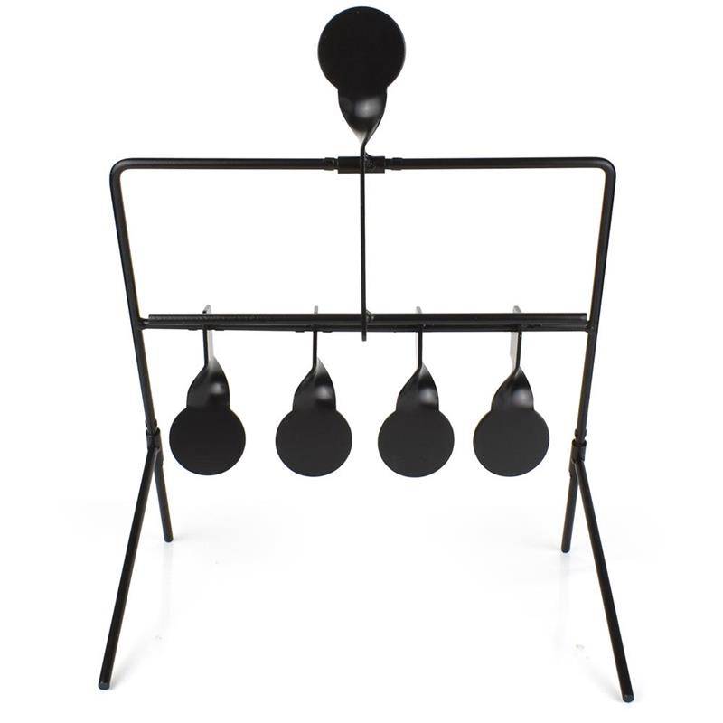 Automatic reset target metal reset, target water bomb pill training target wind chime target metal slingshot shooting HH