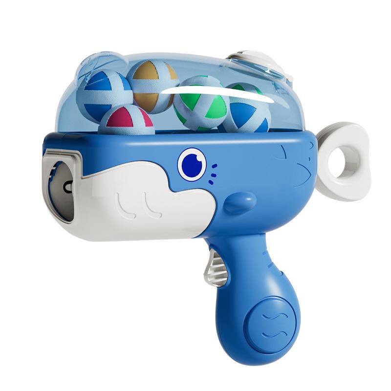 A whale ball shot stick sticky ball target ball toy, children who personally interact, shoot boys toys