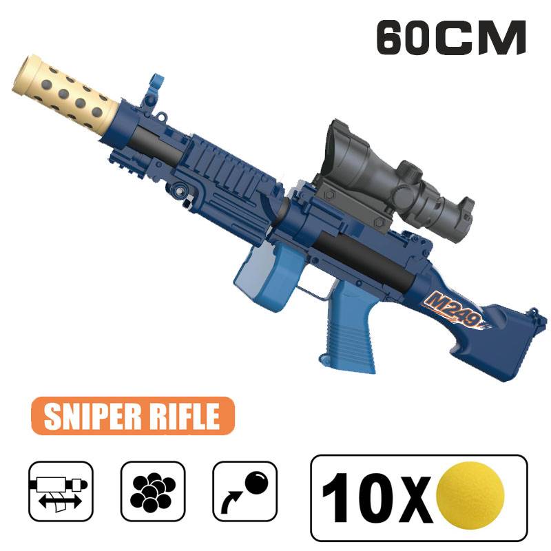 Fighting my duck air dynamic gun, toy, soft shotgun EVA foam ball shooting sports boy new product 98 plastic