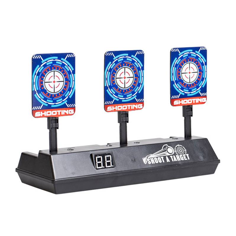Electric calculation bid target Electronic target automatic return boy toy water bomb shooting target practice competition