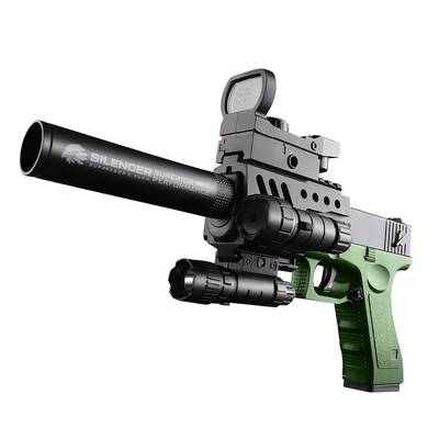 Glock tactical manual throwing soft shotgun, children's toy gun gun, Kolt pistol desert eagle science and education model