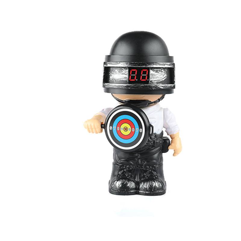 Electronic scoring target automatic return shooting training target water bomb electric target children's soft shotgun CS practice target