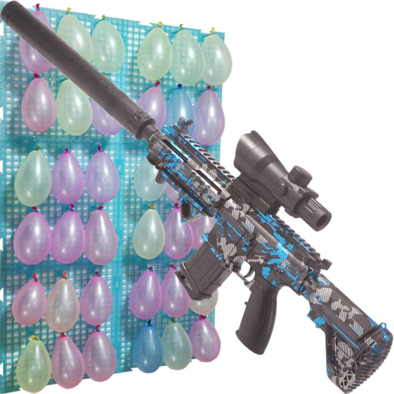 Children's toy gun soft shotglim balloon shooting set boy birthday gift 6 years old 8 or more boy