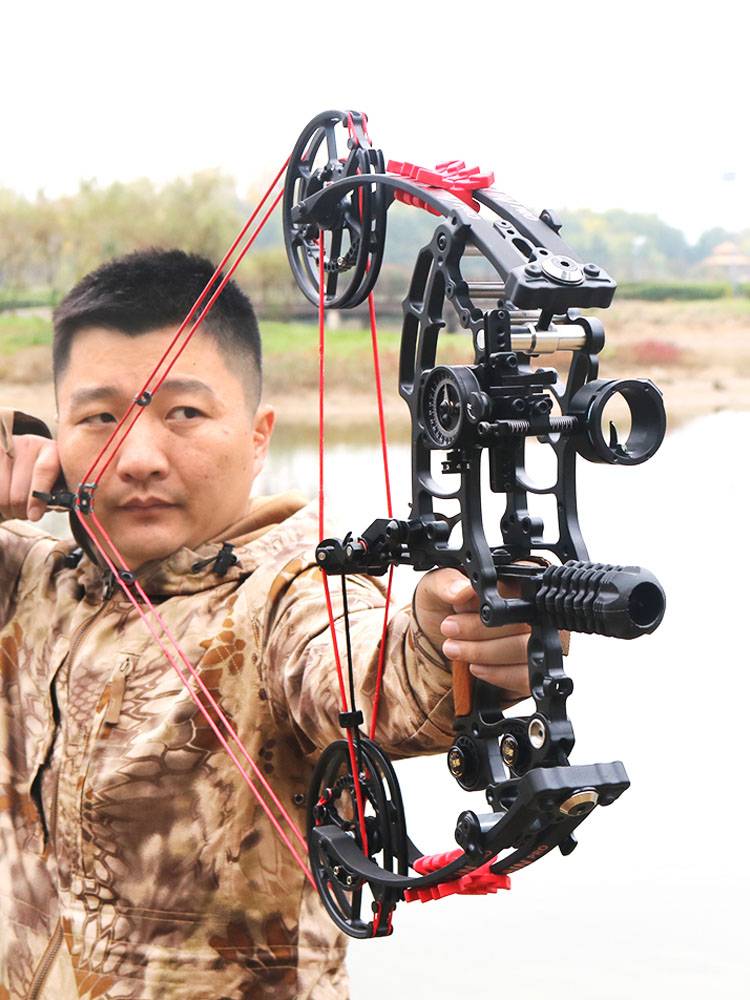 The new composite bow villain dual -use bow high -precision anti -curvy bow adult shooting recovery and bow and arrow slingshot reunion bow