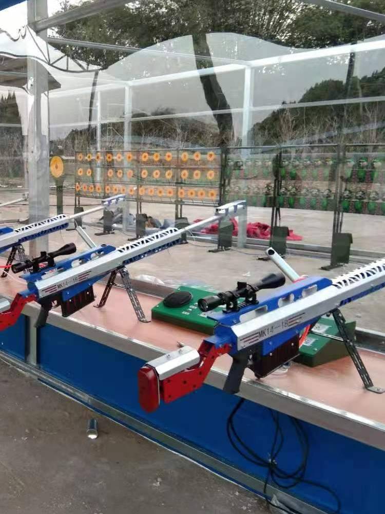 Internet celebrity sports tide play real bomb shooting target swing air gunpiest project indoor and outdoor experience hall air bubble gun shooting