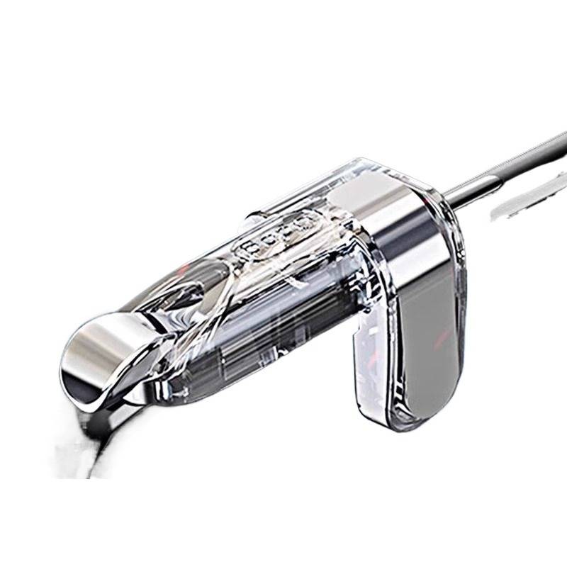 2024 Eat Chicken Artifact Automatic Peace and Elite Stimulating the Battlefield Game Physical Apple Mobile Powder Six Finger Machinery button Slutter Slim Four Finger Aiming Shooting Vibration Technology
