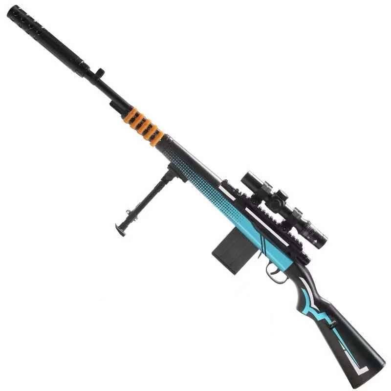Children's Boy 2024 Net Red Explosive Toys Shooting Gun Special Forces Special Forces over 10 years old high -end black technology