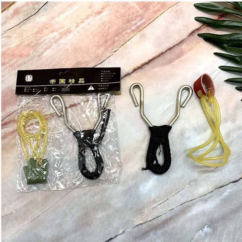 Children's simple slingshot after 80s, old shooting toy pocket slingshot, hot selling slingshot two -yuan shop