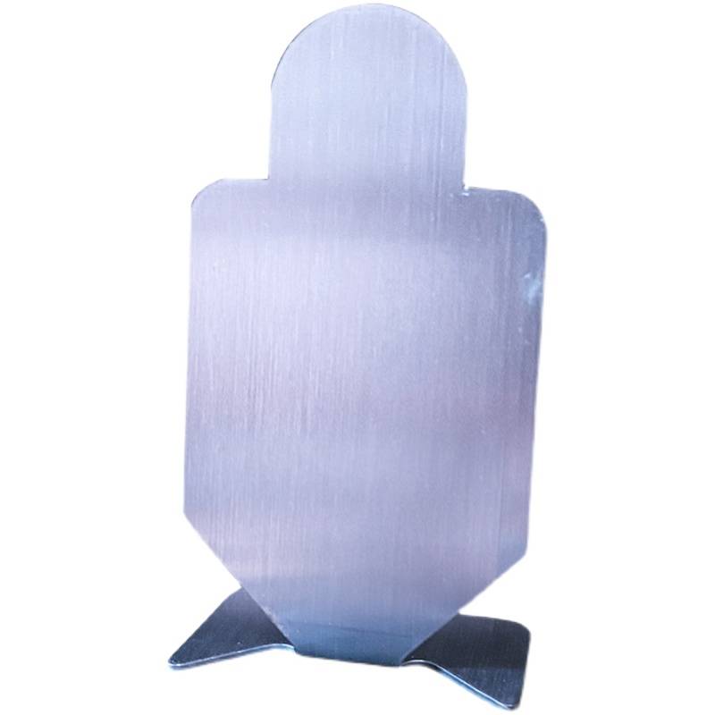 Slingshot target shooting adult water bullet target training outdoor target box human shape stainless steel metal practice gun target
