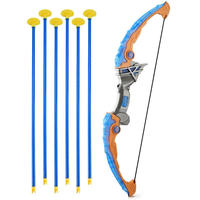 Children's Bow, Arrow toy sleeve archery full set of entry shooting crossbow target suction cup outdoor boys Yizhizhi Night Market toys