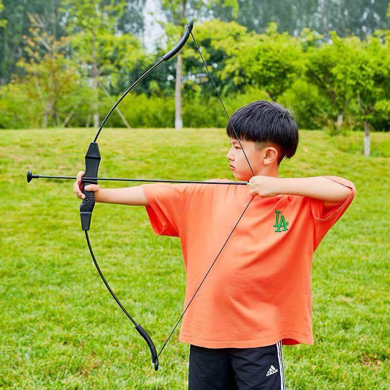 Xinjiang bow and arrow anti -curved bow sells more children's toy set suction cup shooting shooting arrow game competitive toys