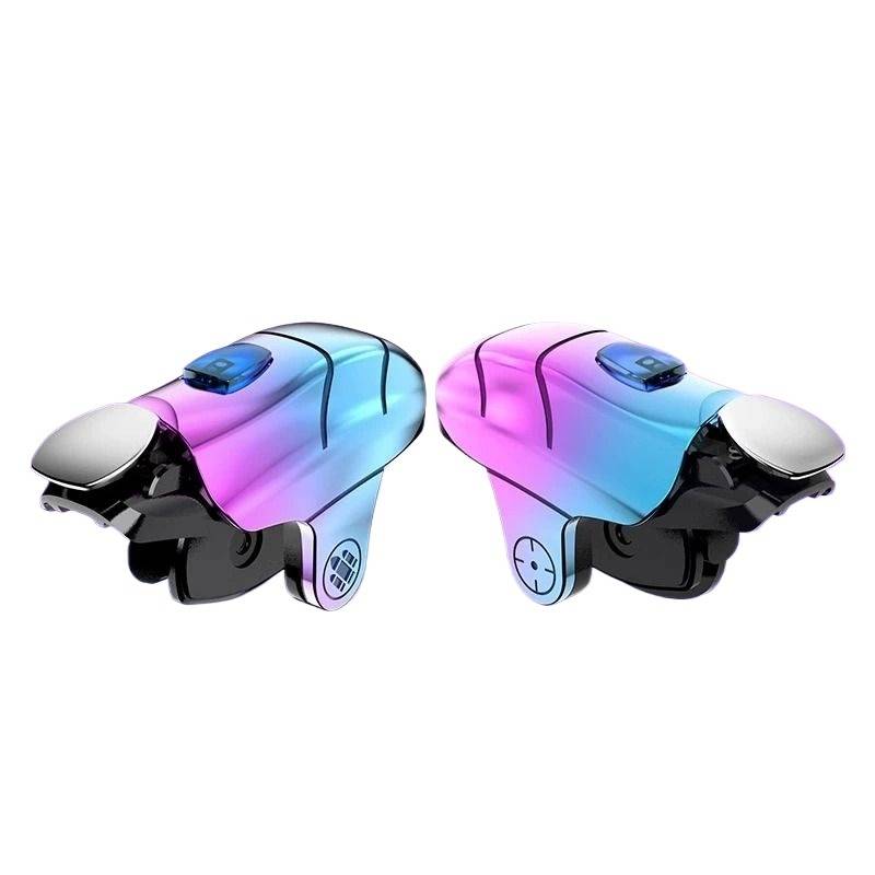 One -button chicken artifact one -key connected to Apple's special Android automatic continuous continuous point pressing gun and peace elite four -finger auxiliary button Bluetooth physical Hornet walking pulse shooting technology
