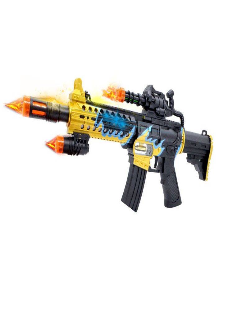 Children's sound light electric toys gun music baby little boy simulation with sound submachine gun 2-3-6 years old