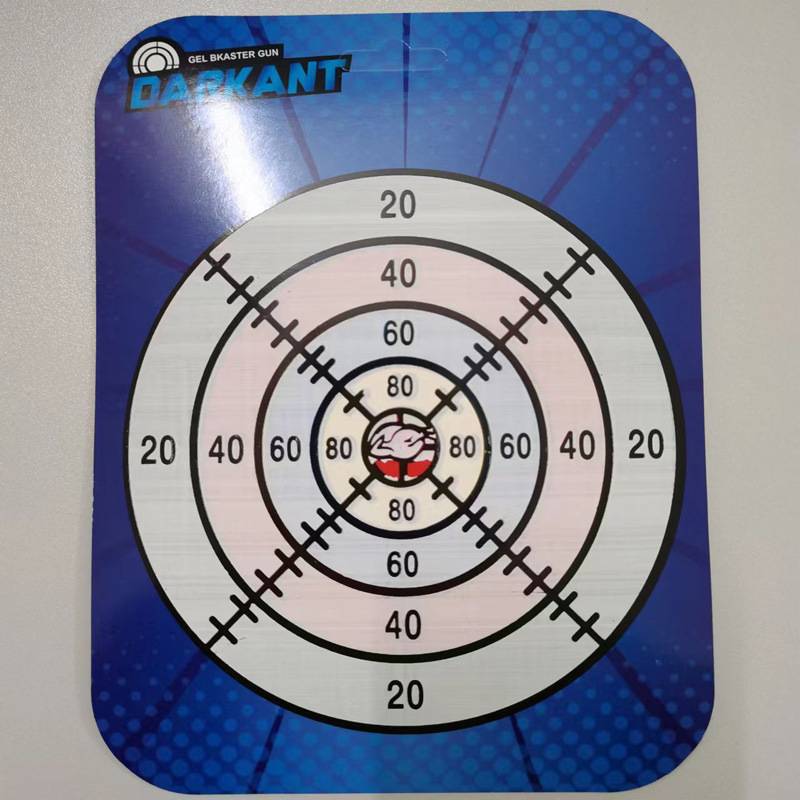Sub -rebound target Sanlian automatic score target children toy gun training practice shooting target target male target