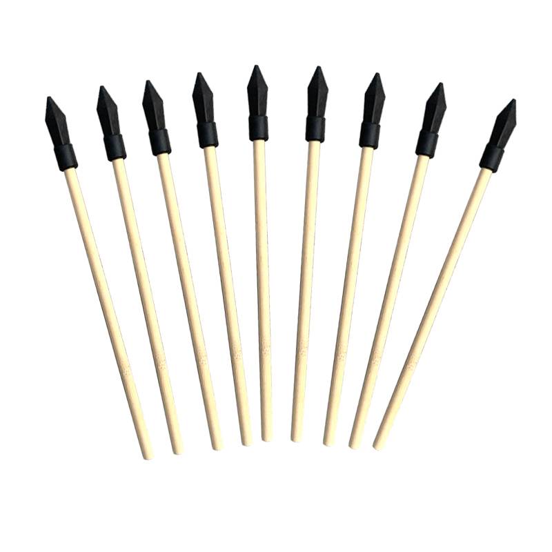 , cross -arrow vote, bud, arrow arrow shooting accessories, safe rubber head environmental protection bamboo can customized length