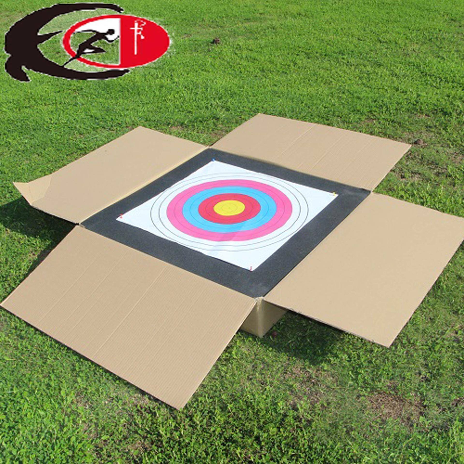Arrow target XPE plane square high -density foam outdoor outdoor race shooting target iron bracket target paper