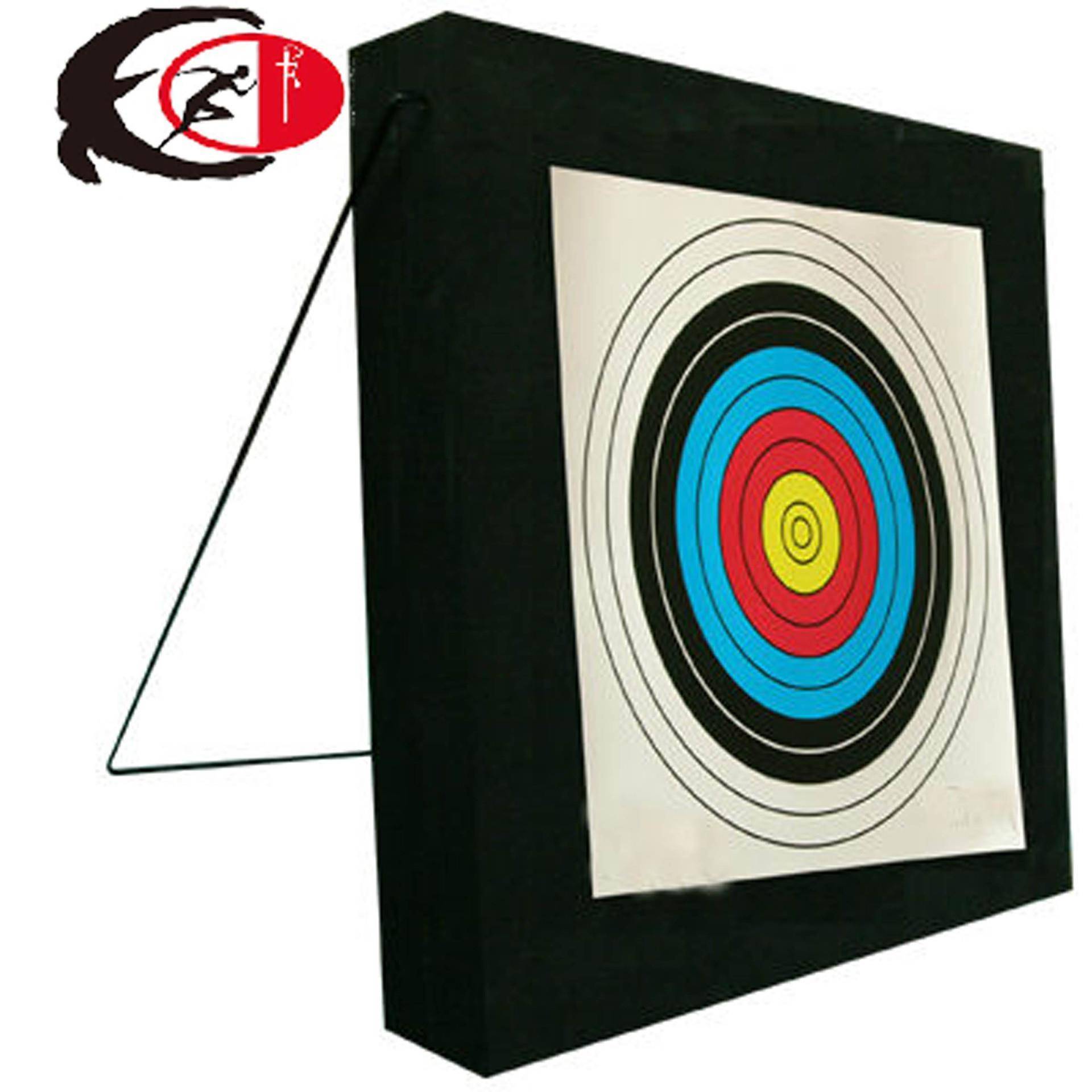 Arrow target XPE plane square high -density foam outdoor outdoor race shooting target iron bracket target paper
