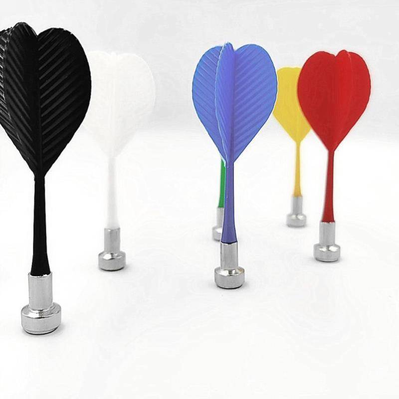 Household security magnetic lucky magnetic head soft -thick thick flat -headed toy room parent -child children's shooting dart bulk