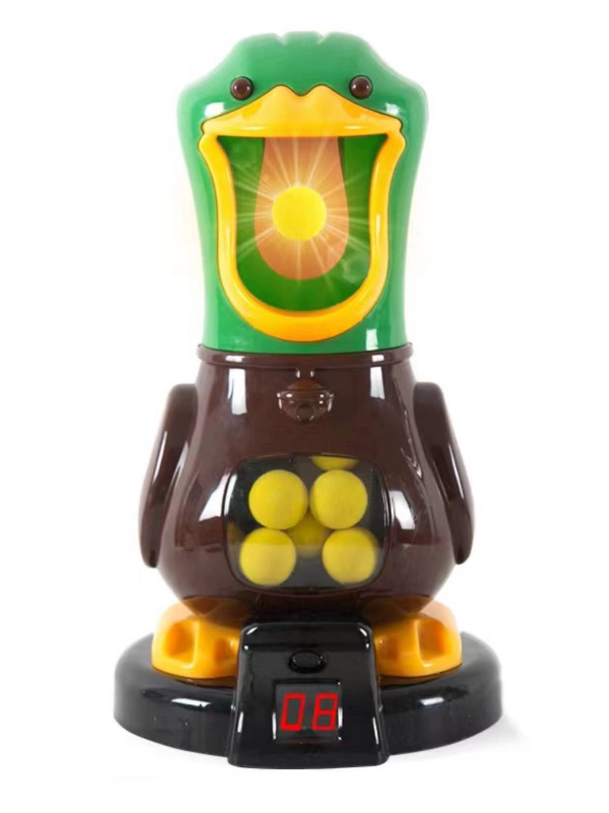 Hit me duck, children's parent -child interactive Internet celebrity toy boy gun air power soft bomb 3 can fire hitting class 6 years old