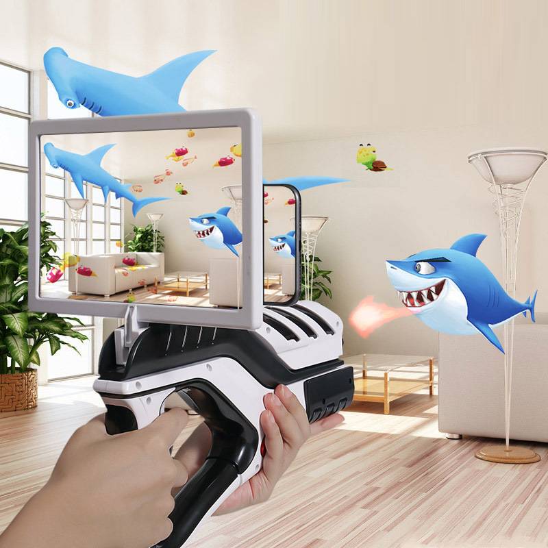 AR game gun VR somatosensory toy boy over 10 years old black technology 12 Smart 719 children 6 boys 8